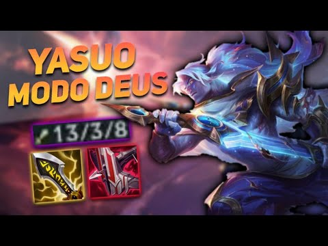 é isso que acontece quando o yasuo do seu time ativa o GOD MODE