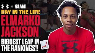 Elmarko Jackson BIGGEST LEAP IN RANKINGS this Summer!! | SLAM Day in the Life