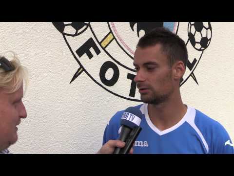 20.8.2014 J.Domažlice - FK Dukla Praha pozápasové rozhovory