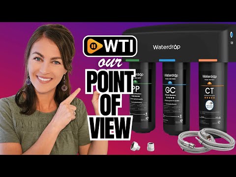 Waterdrop TSA 8 Layer Under Sink Water Filter System - WTI product video review