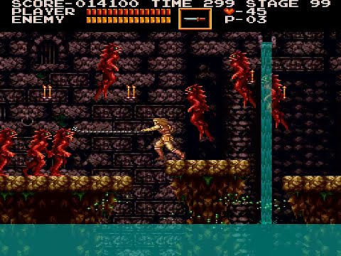 Akumajou Dracula / Castlevania (Sharp X68000) - 9th loop (maybe), 1st level