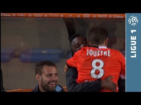 But Yann JOUFFRE (55') - FC Lorient - FC Sochaux-Montbéliard (2-1 - 2013/2014