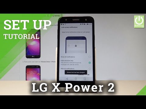 How to Set Up Screen Lock on LG X Power2 |HardReset.info