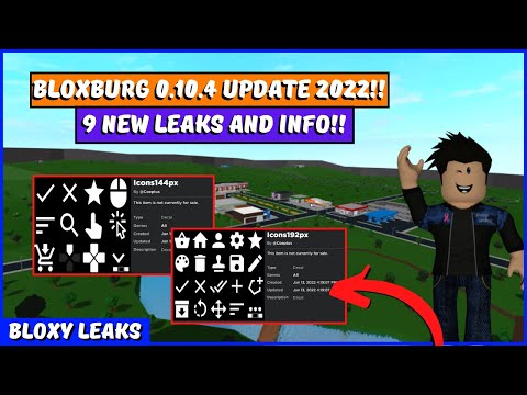Bloxburg 0.10.4 Update 2022!! (9 New Leaks And News!!) #RoadTo10k