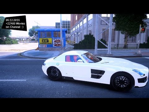 Mercedes Benz SLS 2011 Brabus AMG Widestar v1.1 - GTA IV MOD ENB | 2.7K / 1440p ! _REVIEW