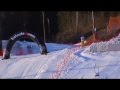 Craziest Ski Crash Ever, NAKED!