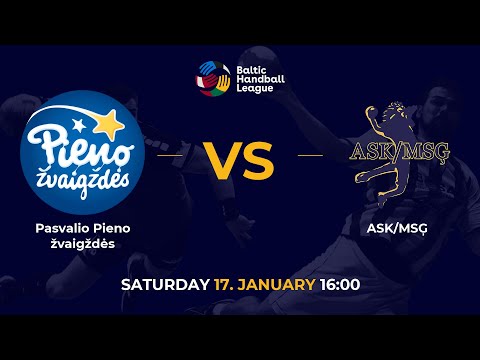 Pasvalio Pieno žvaigždės - ASK/MSĢ - BHL 25/26