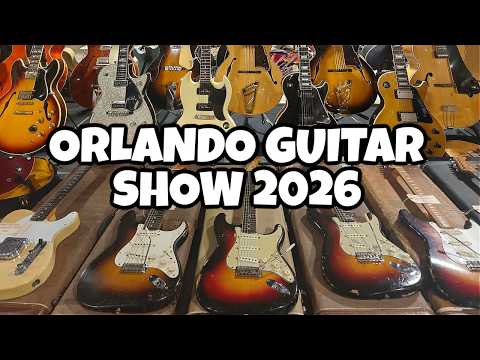 The Craziest Guitars at the Orlando Guitar Show 2026