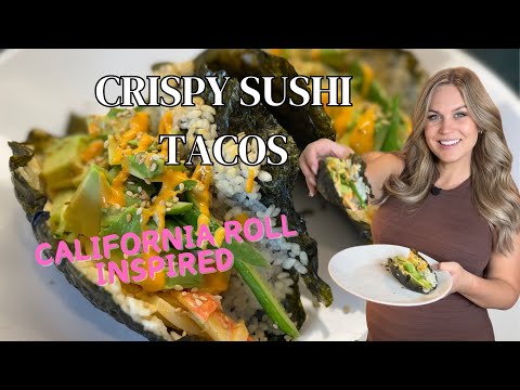 Trying the TikTok Crispy Sushi Tacos