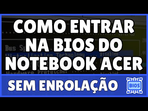 Vídeo: Acessar BIOS Acer: tecla de acesso e dúvidas