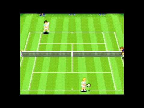 Super Final Match Tennis Super Nintendo