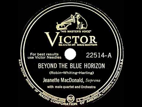 Beyond the Blue Horizon lyrics by Jeanette MacDonald