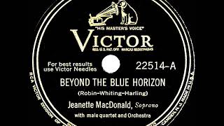 1930 Jeanette MacDonald - Beyond The Blue Horizon