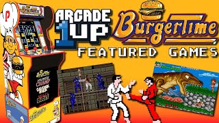 Arcade 1up - Burgertime Cabinet Games & Details