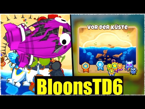 VOR DER KÜSTE IM SCHIMPANSENMODUS! - Bloons Td6 [Deutsch/German]