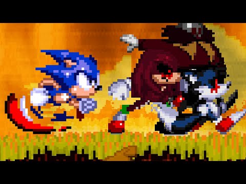 Sonic.EXE Speedrun But Sonic Saves Everyone