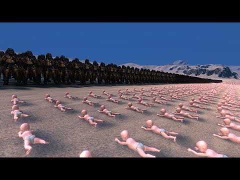 300 PREDATOR vs 20000 BABIES - Ultimate Epic Battle Simulator