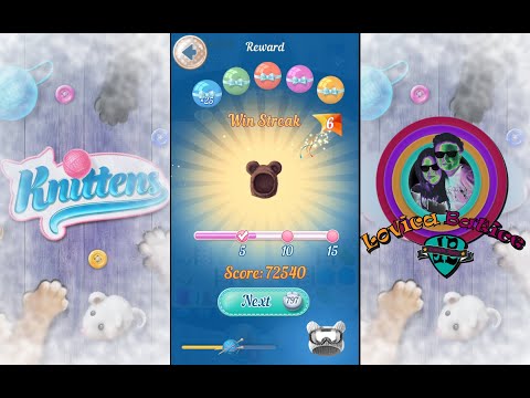 Knittens - Sweet Match 3 Puzzles & Adorable Kittens - Level 796 - 800 - Gameplay