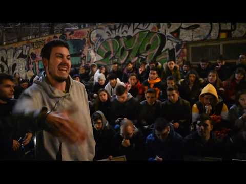 DJ NESS KRESTA EL PAYASO vs POTTY QUINAF / 8º / PAU BATTLE DUAL 1º 2019 (BATALLA POR PALABRAS)