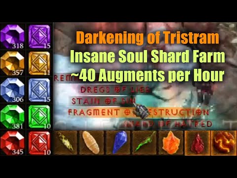 3300+ Imperial Gems per Hour for Augments - Darkening of Tristram Soul Shard Farm is Nuts!