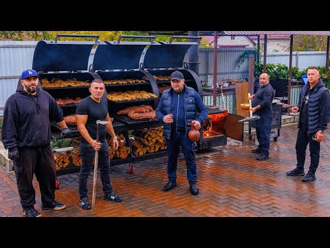 MEAT APOCALYPSE! 🔥 Grilling 150 kg of different meats! The best steaks and kebabs by GEORGY KAVKAZ