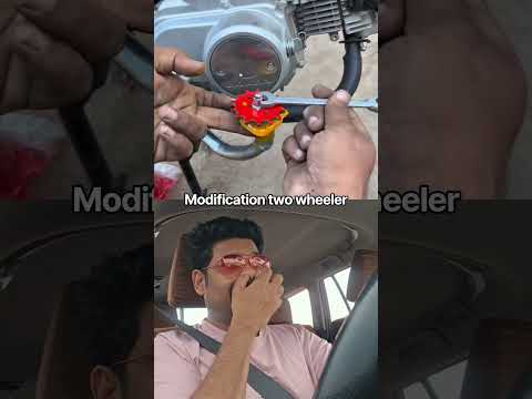 modification two wheeler four wheeler #youtubeshort #automobile #modification #modifications #funny