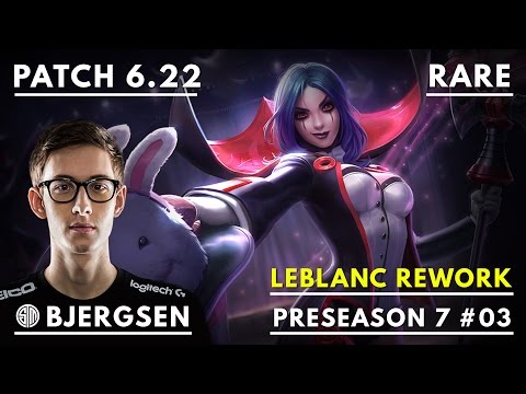285. TSM Bjergsen LEBLANC REWORK vs Viktor Mid - November 9th, 2016 - PreSeason 7 Patch 6.22