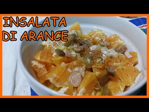 Insalata di arance siciliana con olive, cipolletta e pepe nero - Le ricette di Zio Roberto