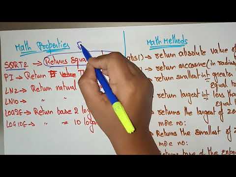 Javascript Objects | Math | Part 1 2 | Web Technology | Lec 31 | Bhanu Priya