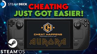 Get this FREE NOW! Cheat Happens Aurora Steam Deck Tool Guide (Not WeMod) #steamdeck