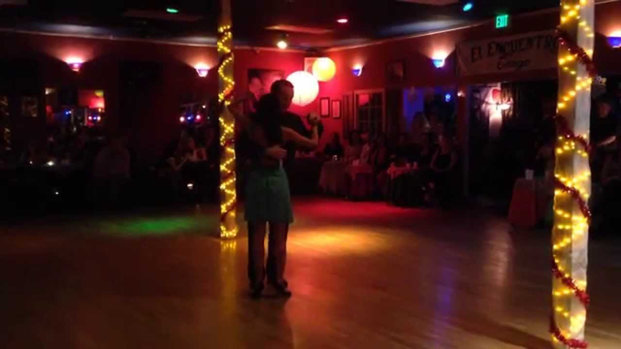 Jaimes Friedgen and Christa Rodriguez - Tango Performance Dec 27, 2014