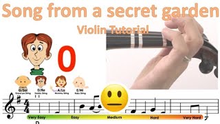 Download lagu Song from a secret garden sheet music & violin finger pattern tutorial | Easy Violin Song | HTP TV mp3 Download lagu Song from a secret garden sheet music & violin finger pattern tutorial | Easy Violin Song | HTP TV mp3