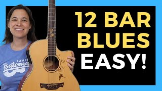 Download lagu FUN & EASY 12 Bar Blues Guitar Lesson For Beginners mp3