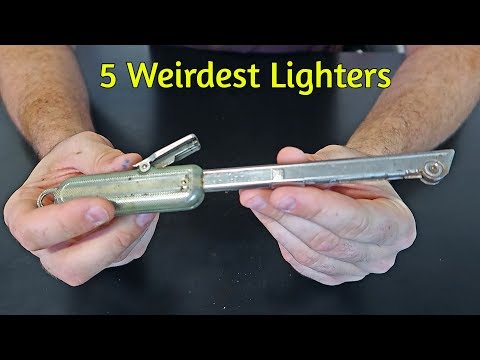 5 Weirdest Lighters Ever Made! Part 9