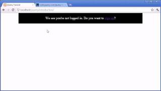 jQuery Tutorial - 71 - Slide Down