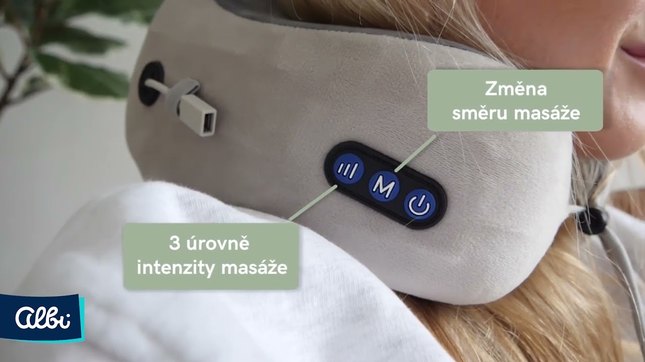 Cestovní masážní polštář ZEN