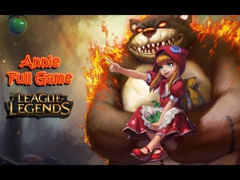 KBR - League of Legends #Annie Full Game