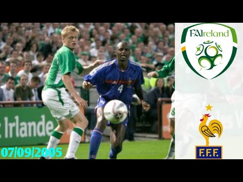 Republic of Ireland vs France 07/09/2005 ● World Cup qualifiers 2006 (UEFA, Group 4, M8)