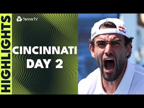Tsitsipas, Berrettini, Dimitrov, Khachanov All Feature 👀 | Cincinnati 2026 Day 2 Highlights
