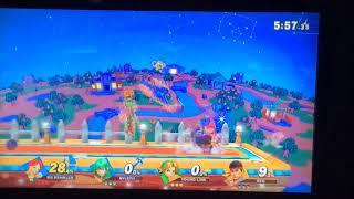 スマブラSP 格闘Miiも天空メテオできるもん