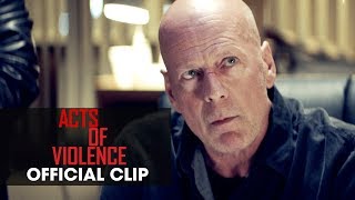 Video trailer för Acts of Violence (2018 Movie) Official Clip “Good News” - Bruce Willis