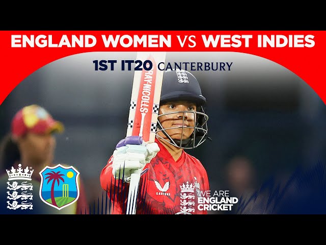 Dunkley Hits 81* Off 56 Balls | Highlights – England v West Indies | 1st Women’s Vitality IT20 2025