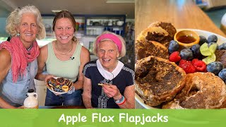 Apple Flax Flap Jacks