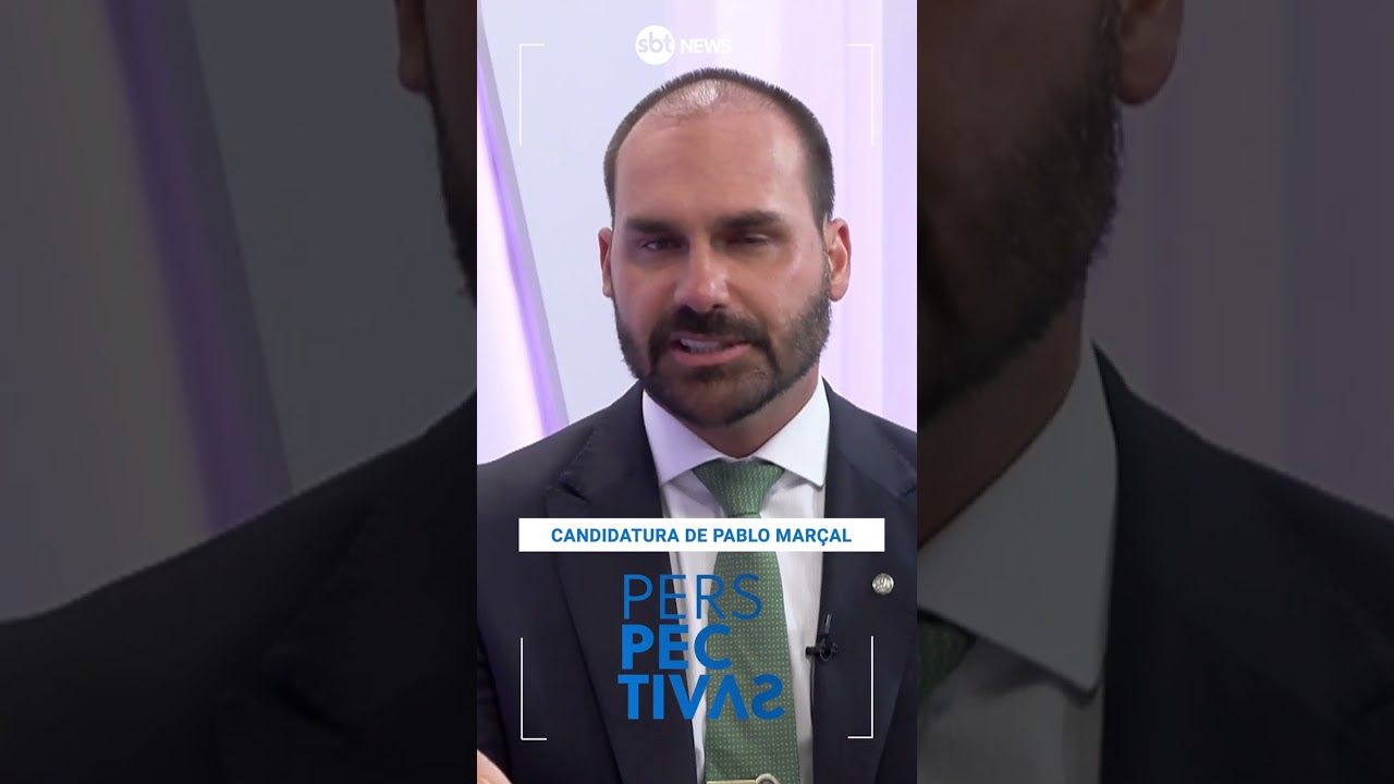 Eduardo Bolsonaro fala sobre candidatura de Pablo Marçal