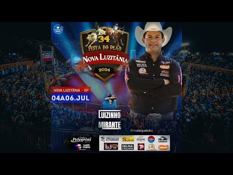🤠NOVA LUZITÂNIA SP 2024 (SEXTA FEIRA) - LUIZINHO MIRANTE🤠🎤