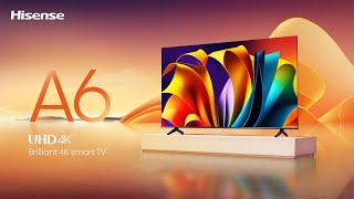 Hisense 4K TV A6N Smart TV anuncio