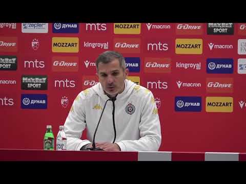 Konferencija za medije nakon 178. "Večitog derbija", FK Crvena zvezda - FK Partizan