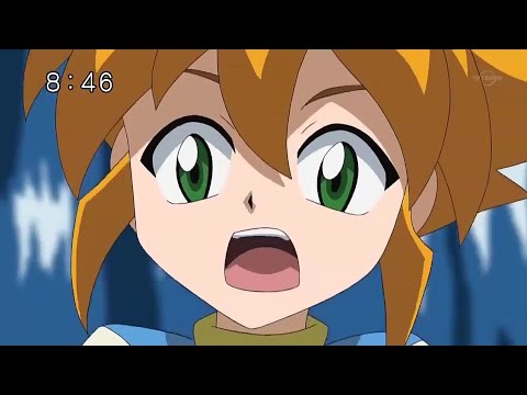 Hyoma vs Yu - Rock Aries vs Flame Libra - Beyblade Metal Fusion