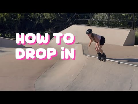 Learn to Drop in on Inline Skates & Skatepark Basics For Beginners! ⭐️