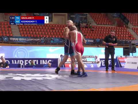 BRONZE GR - 78 kg: P. GRASLAND (FRA) v. T. KOZHEKENOV (KAZ)